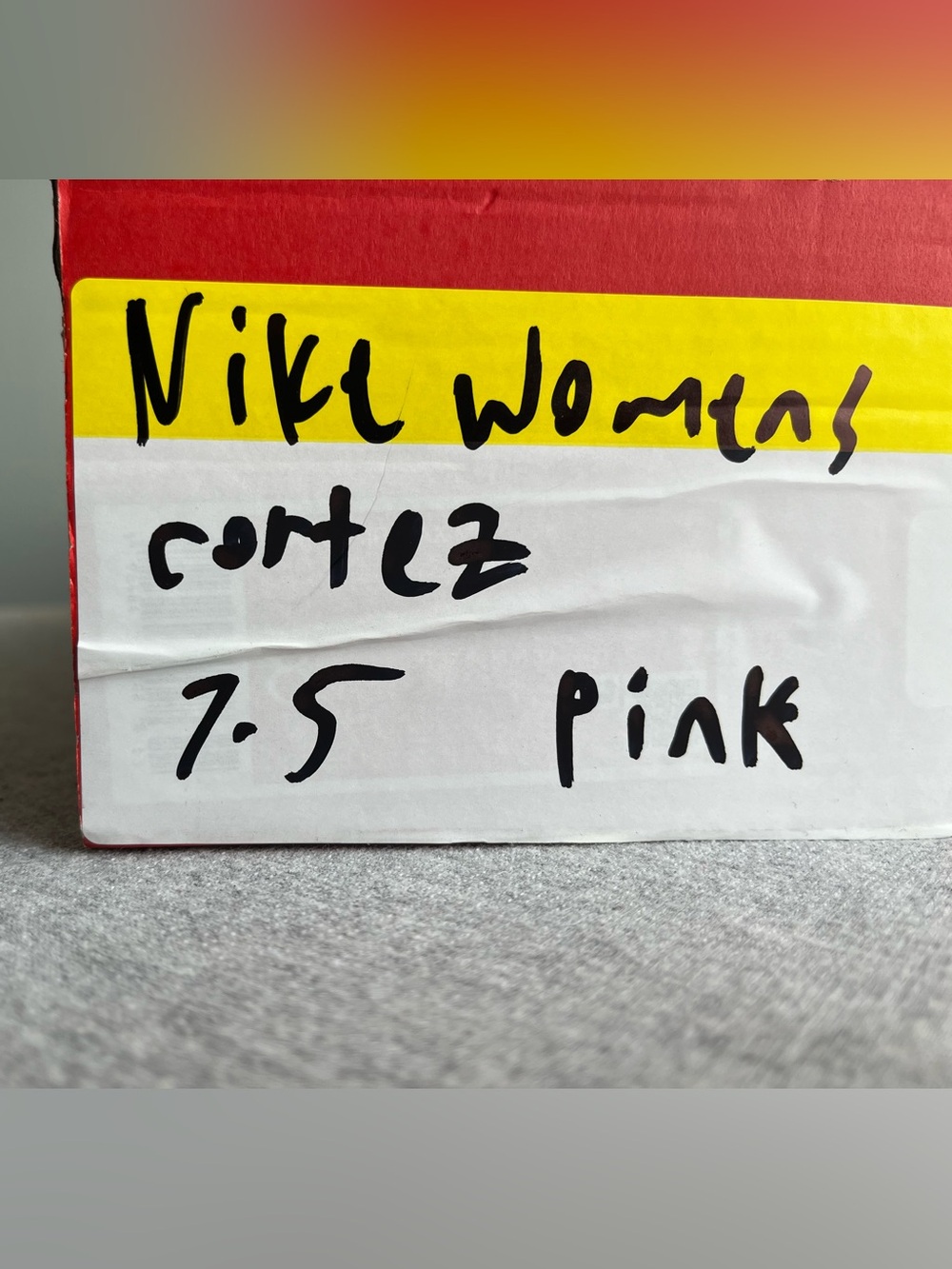 Nike Cortez Pinksicle Fir Pink White Sneakers Women’s Size 7.5 IH2361-600 - Picture 12 of 12